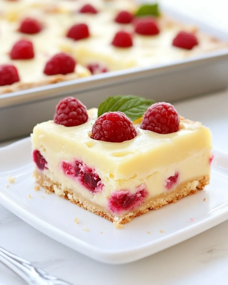 Lemon Raspberry Bars