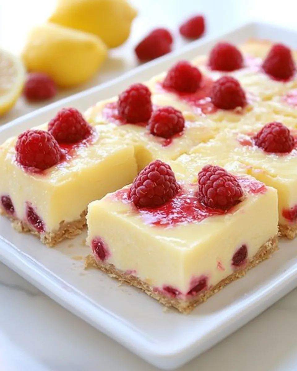 Lemon Raspberry Bars