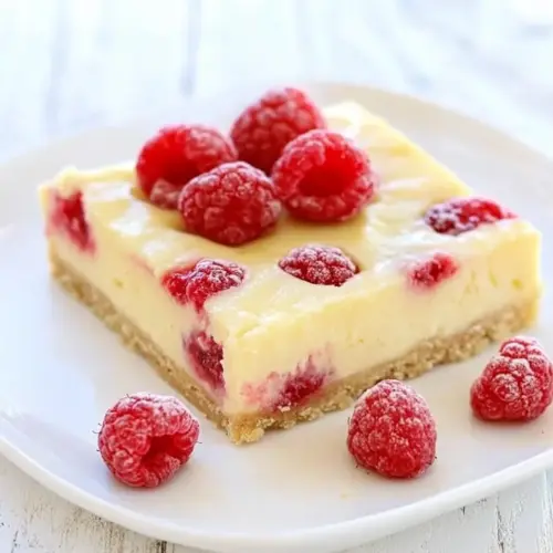 Lemon Raspberry Bars