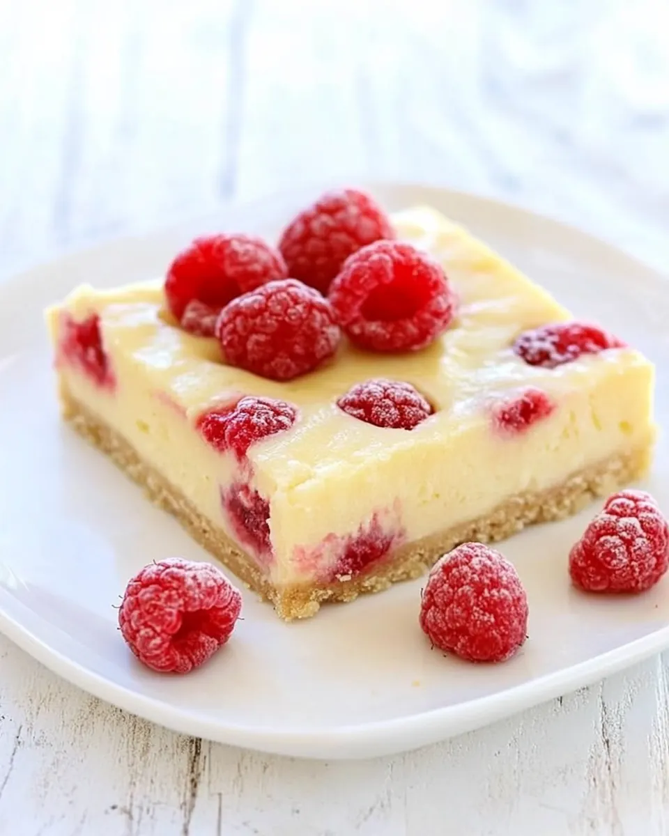 Lemon Raspberry Bars