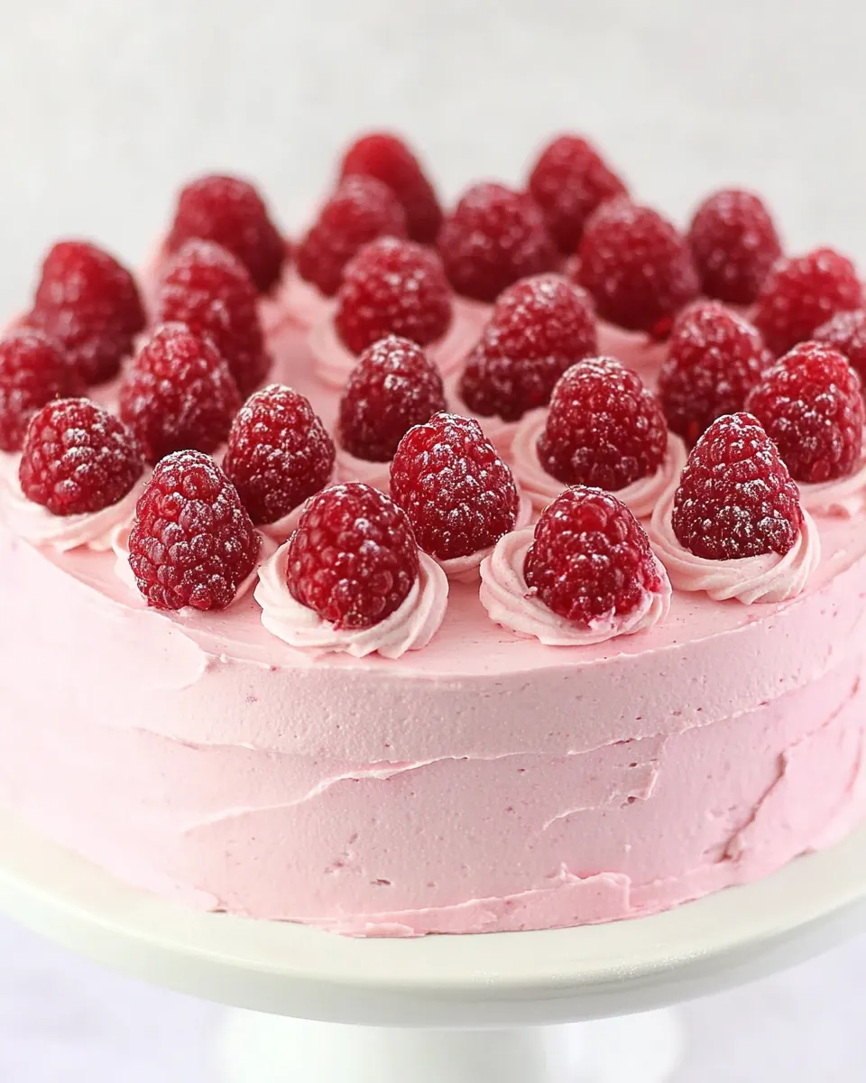 Lemon Raspberry Cake