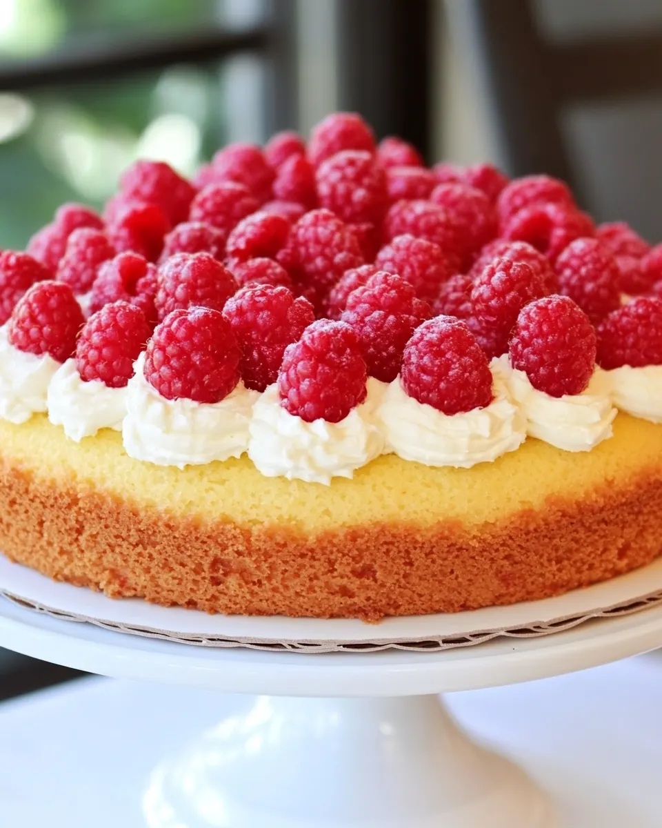 Lemon Raspberry Cake