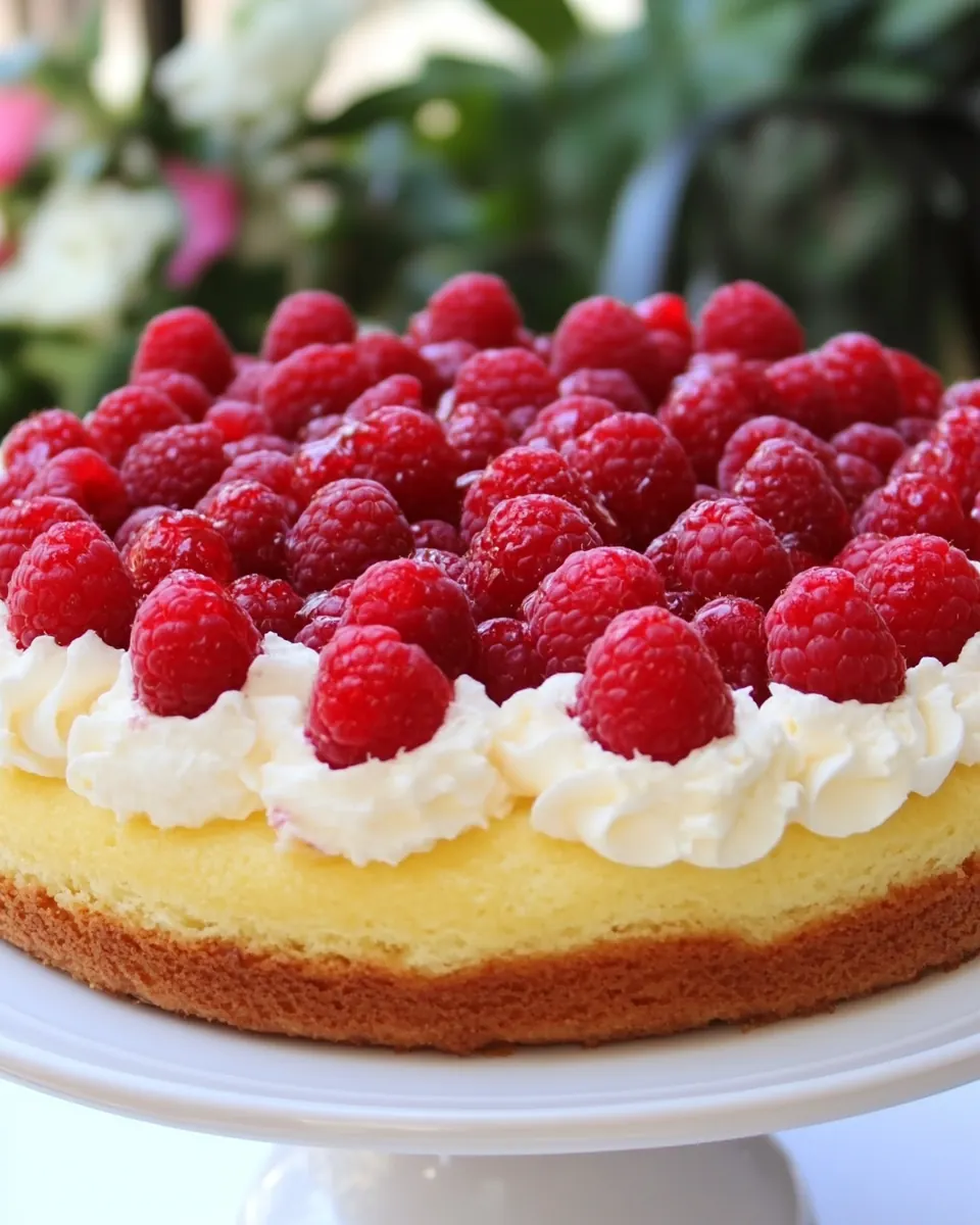 Lemon Raspberry Cake