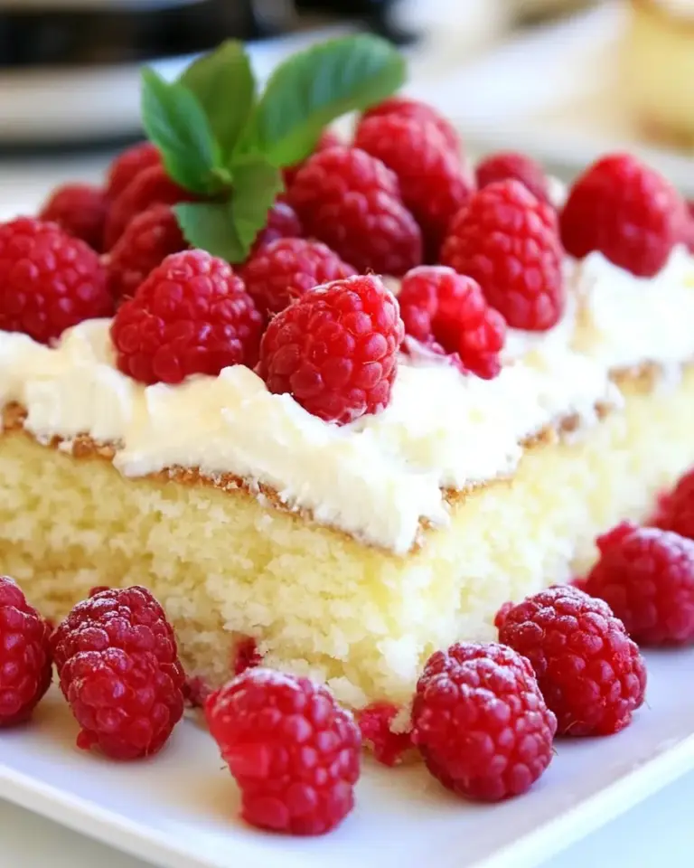 Lemon Raspberry Cake