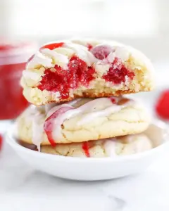 Lemon Raspberry Cookies