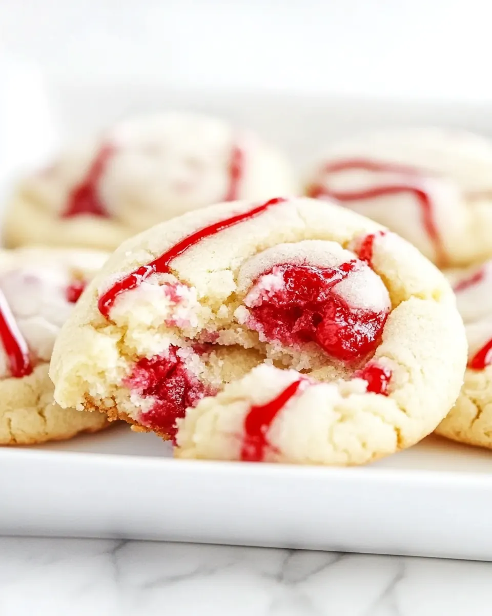Lemon Raspberry Cookies