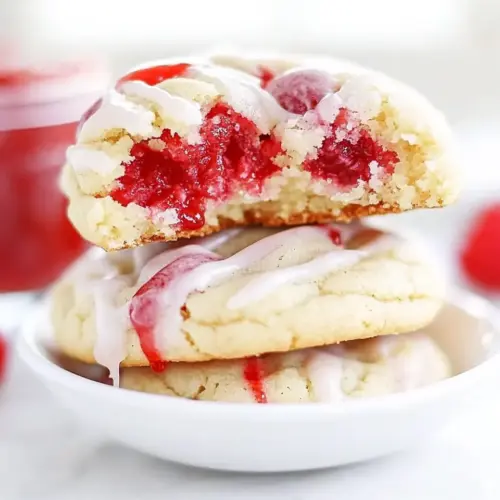 Lemon Raspberry Cookies