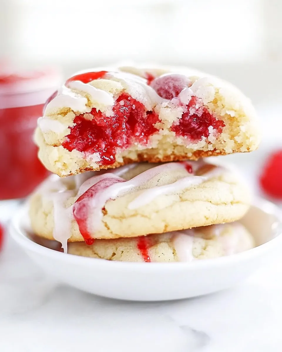 Lemon Raspberry Cookies