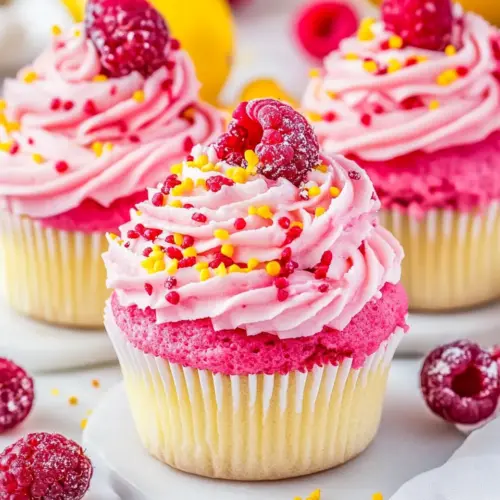 Lemon Raspberry Cupcakes
