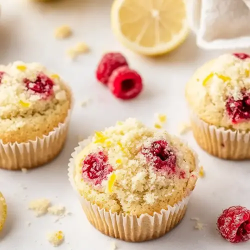 Lemon Raspberry Muffins