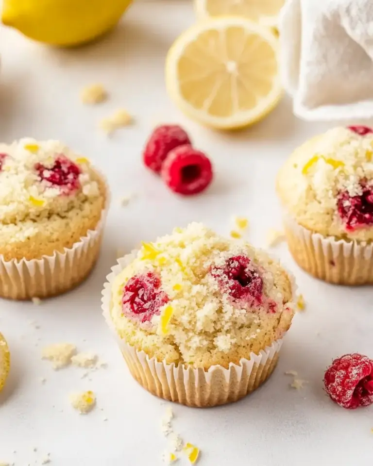 Lemon Raspberry Muffins