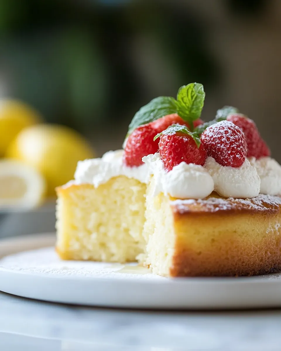 Lemon Ricotta Cake