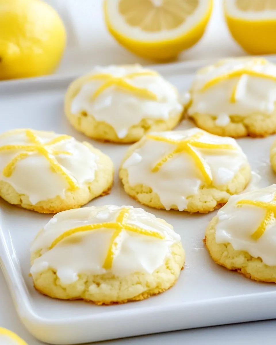 Lemon Ricotta Cookies