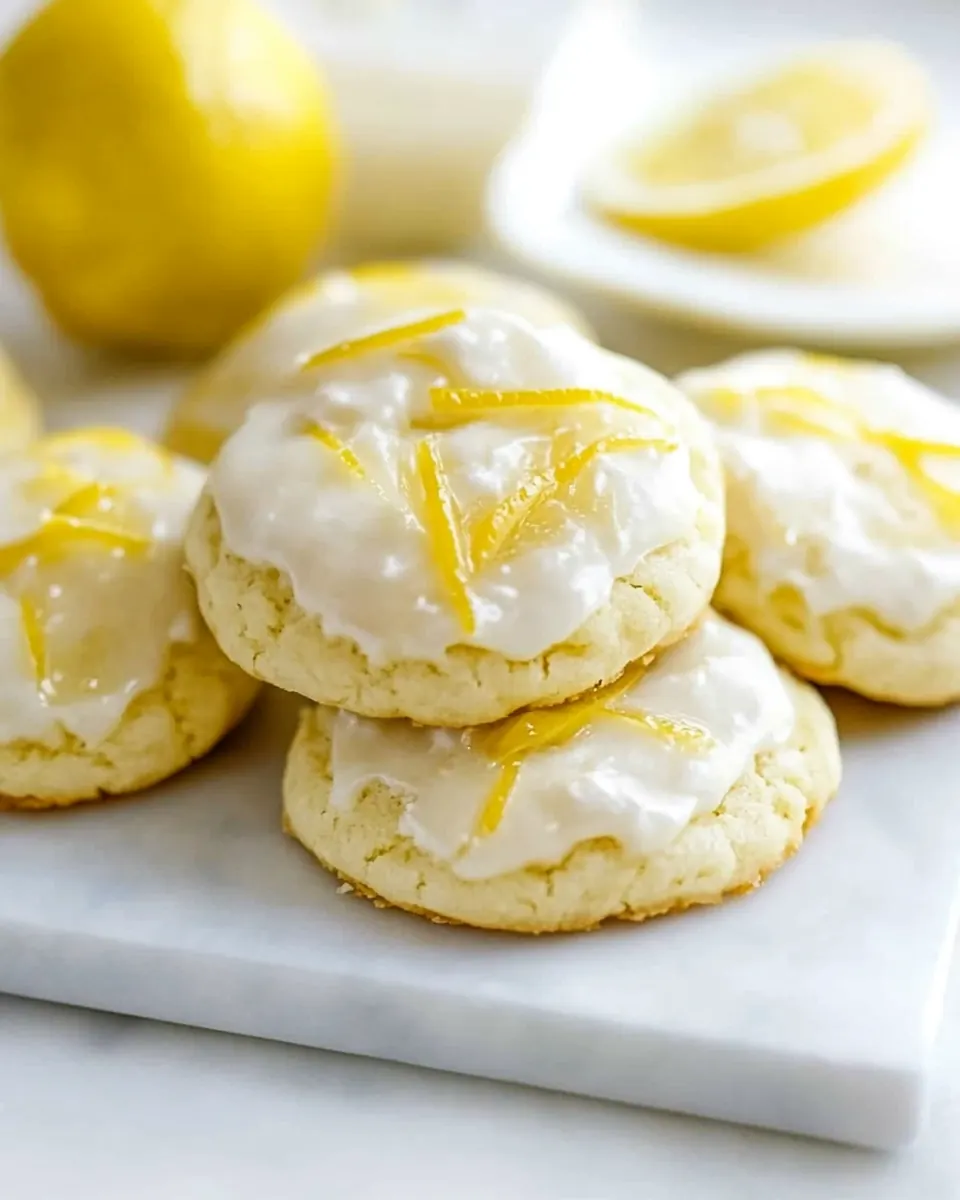 Lemon Ricotta Cookies