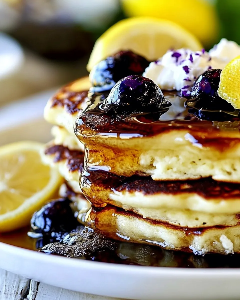 Lemon Ricotta Pancakes