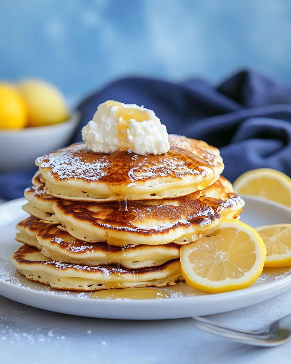 Lemon Ricotta Pancakes