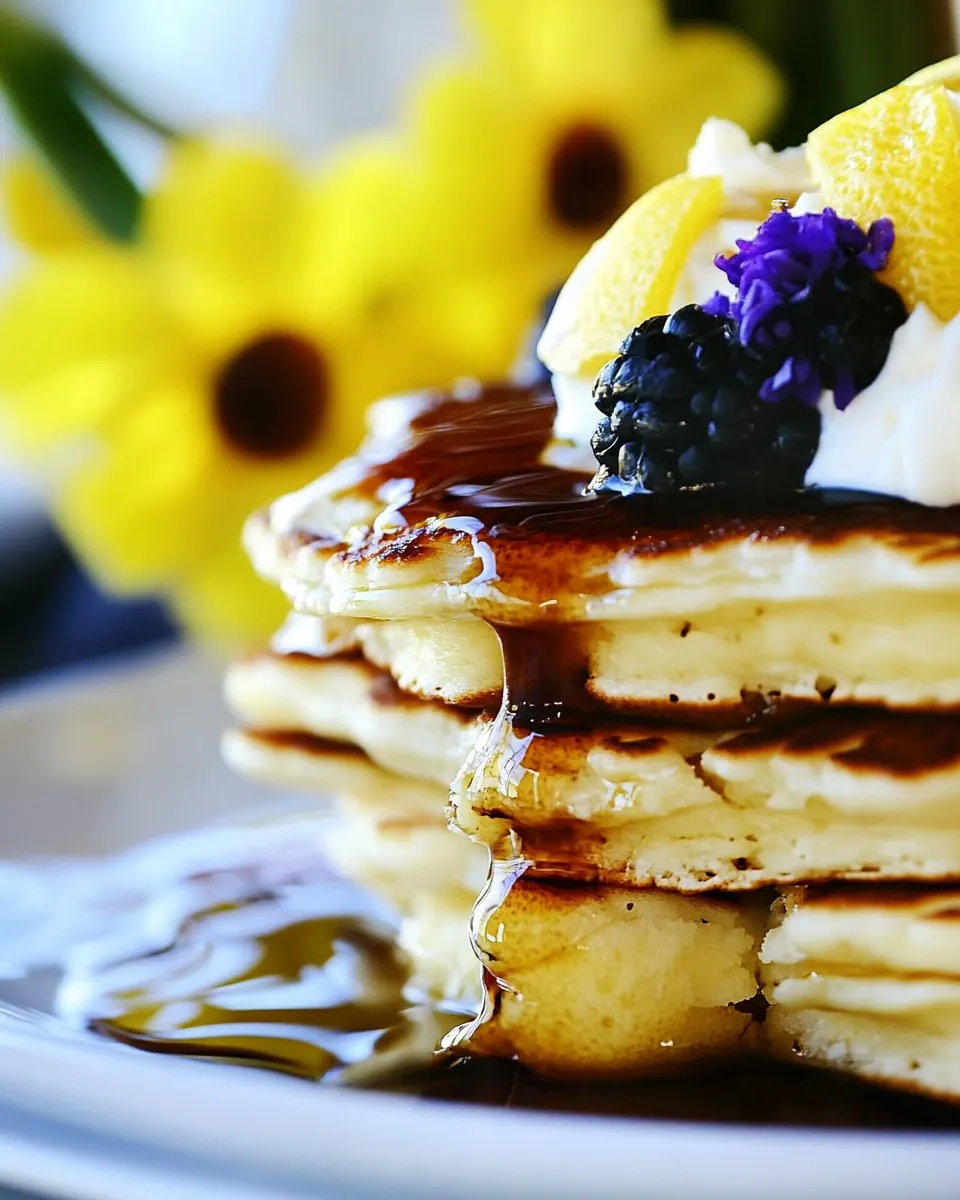 Lemon Ricotta Pancakes