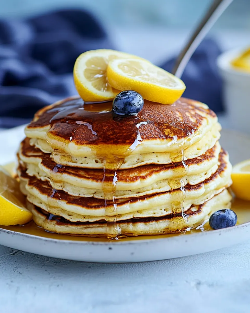 Lemon Ricotta Pancakes