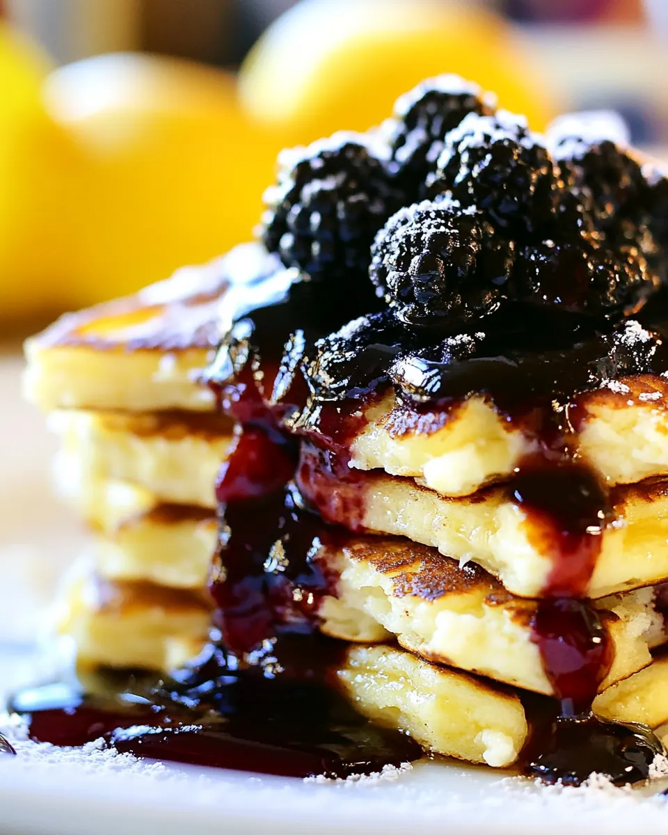 Lemon Ricotta Pancakes