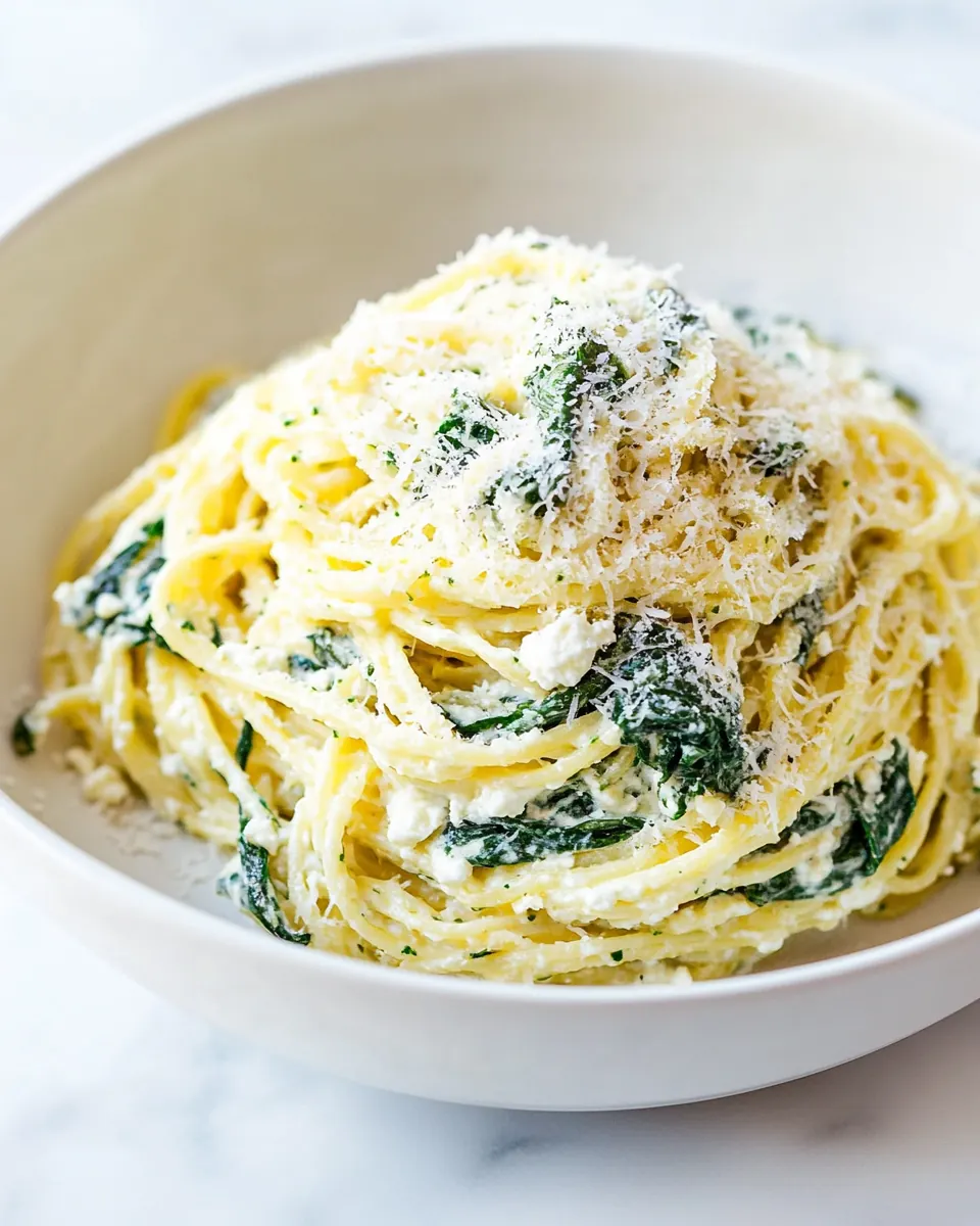 Lemon Ricotta Pasta