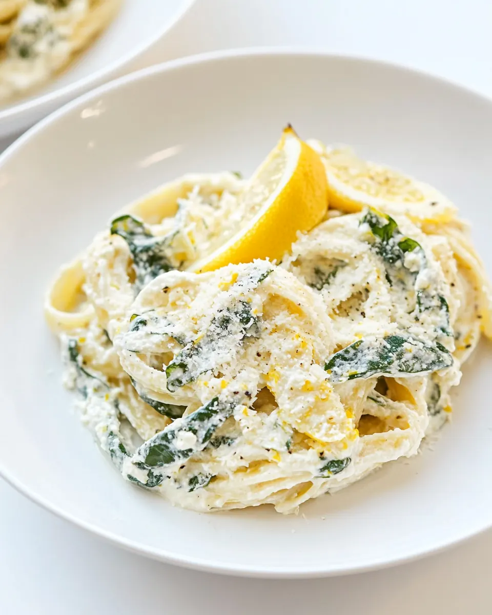 Lemon Ricotta Pasta