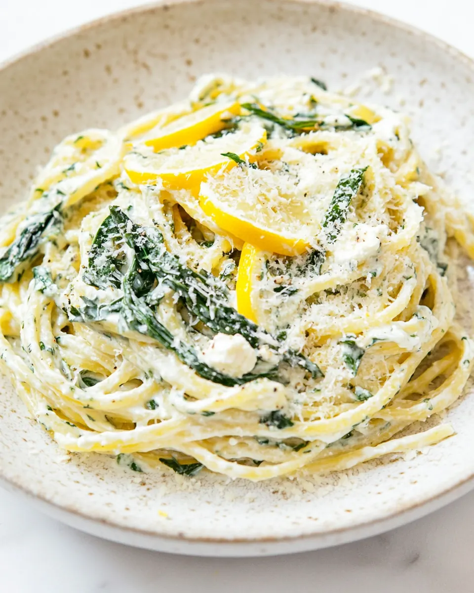 Lemon Ricotta Pasta