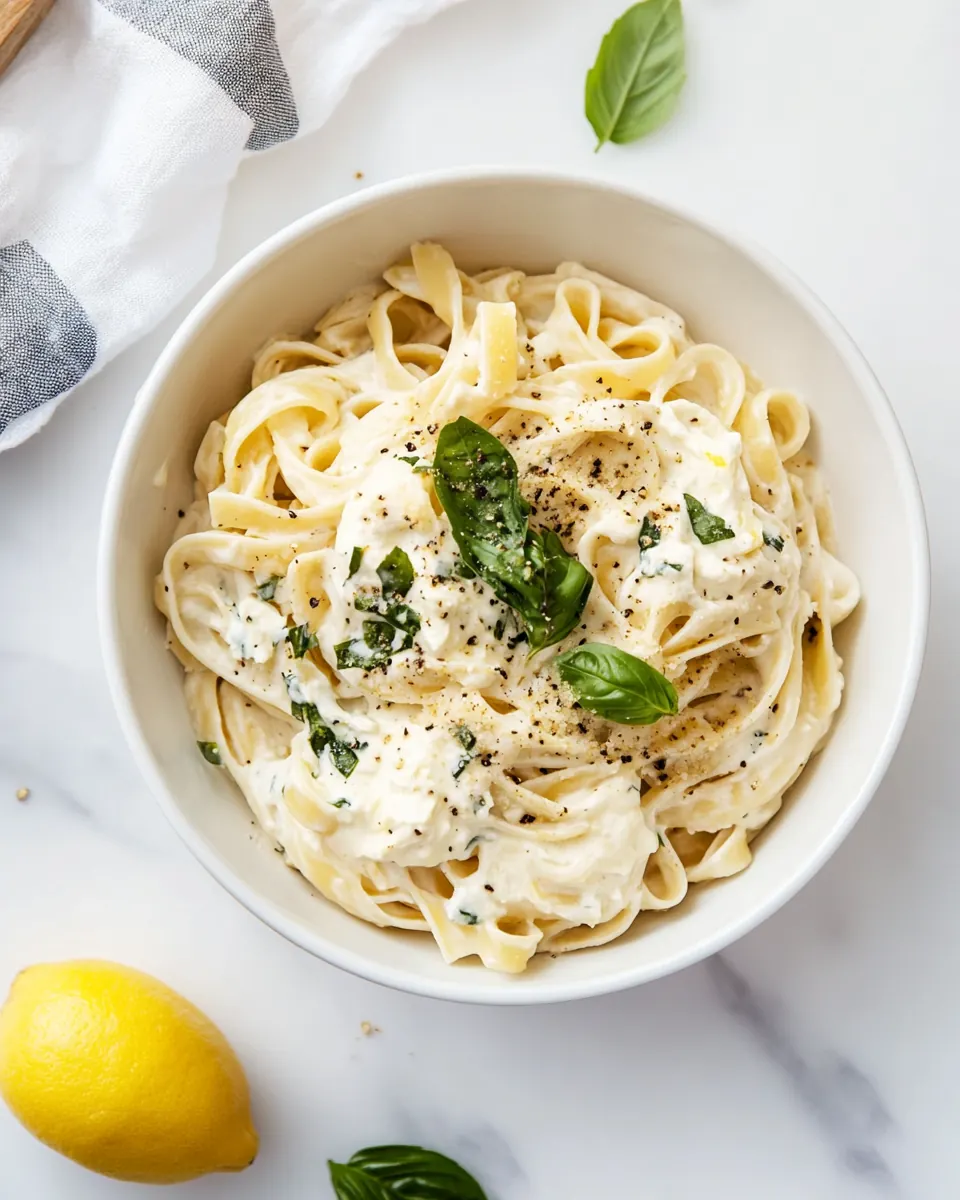 Lemon Ricotta Pasta
