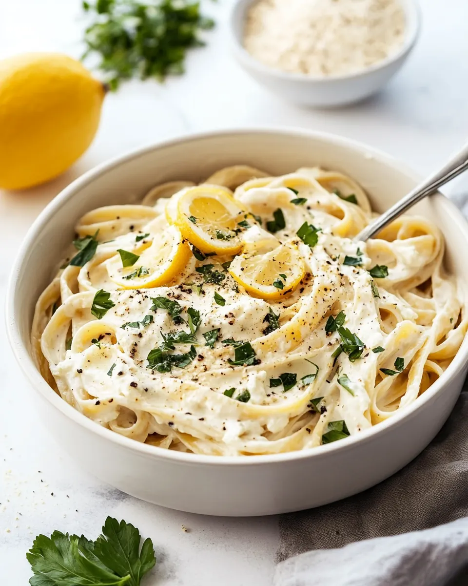 Lemon Ricotta Pasta