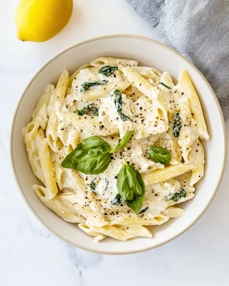 Lemon Ricotta Pasta
