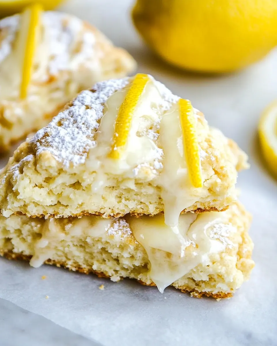Lemon Scones