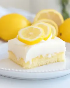 Lemon Sour Cream Cake