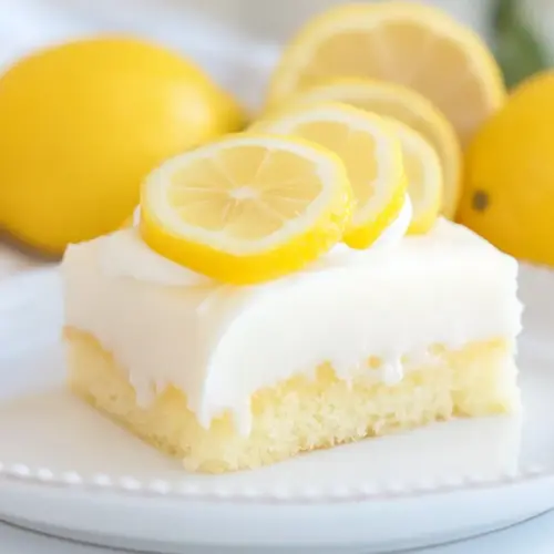 Lemon Sour Cream Cake