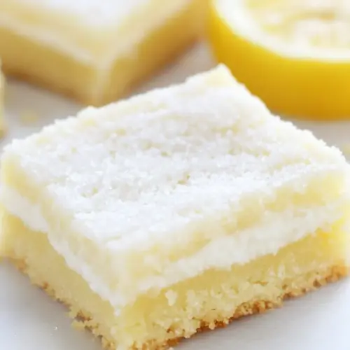 Lemon Sugar Cookie Bars