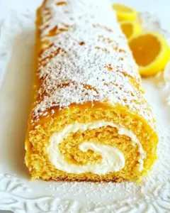 Lemon Swiss Roll