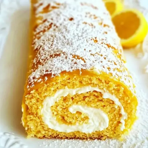 Lemon Swiss Roll