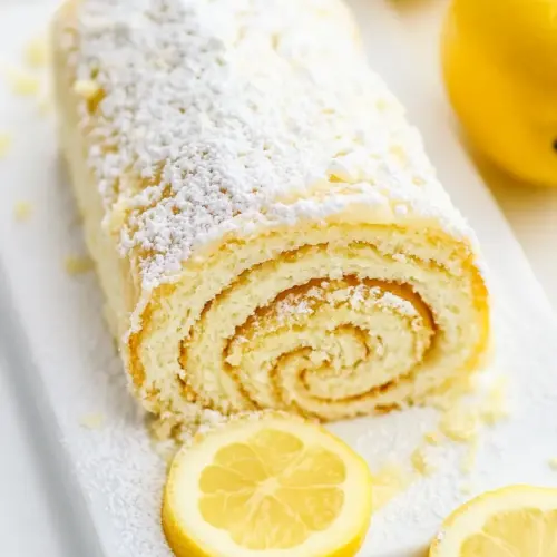 Lemon Swiss Roll