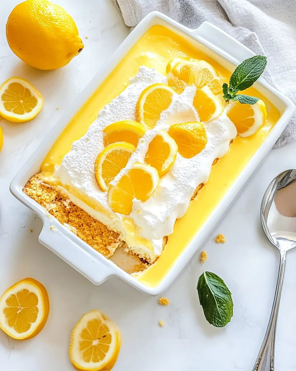 Lemon Tiramisu