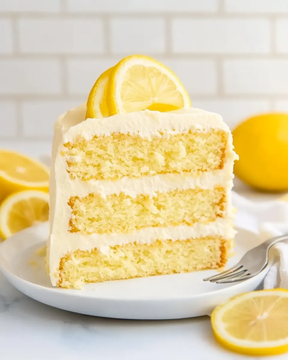Lemon Velvet Cake