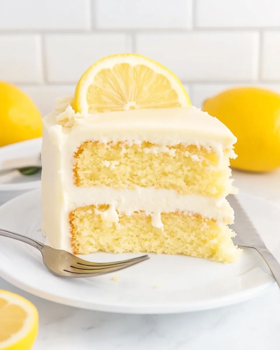 Lemon Velvet Cake