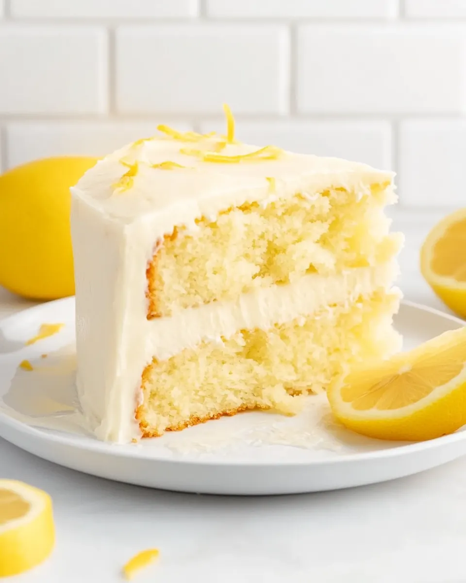 Lemon Velvet Cake