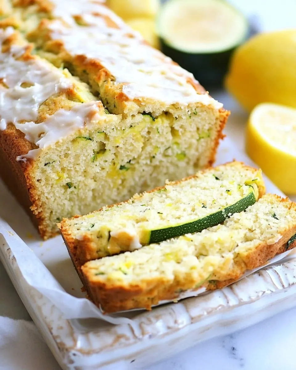 Lemon Zucchini Bread