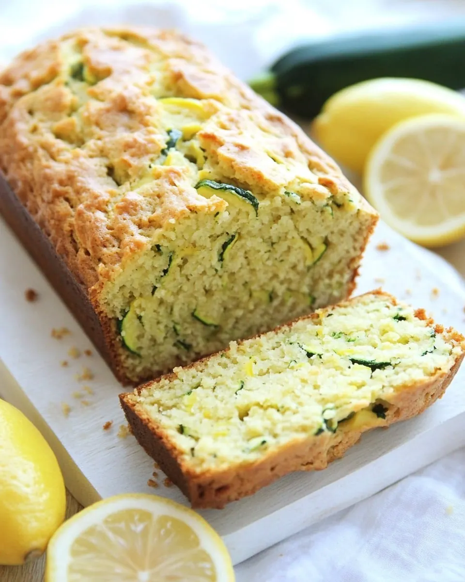 Lemon Zucchini Bread