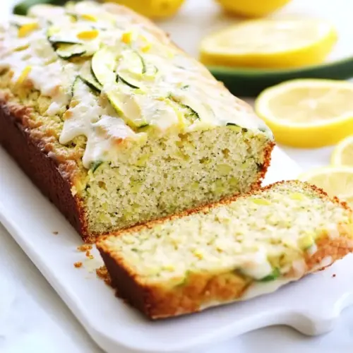 Lemon Zucchini Bread