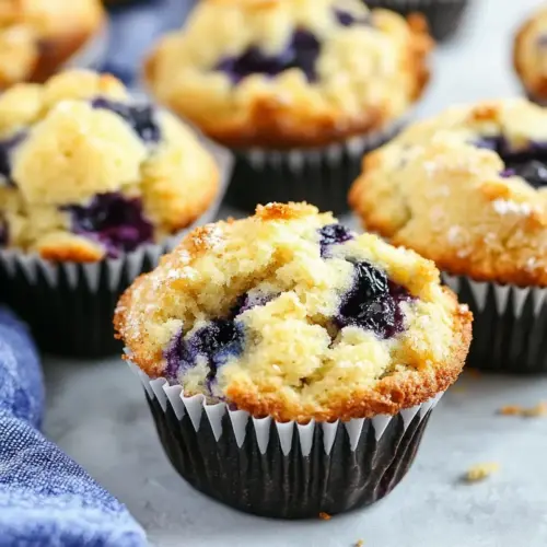 Lemon and Blueberry Jumbo Muffins