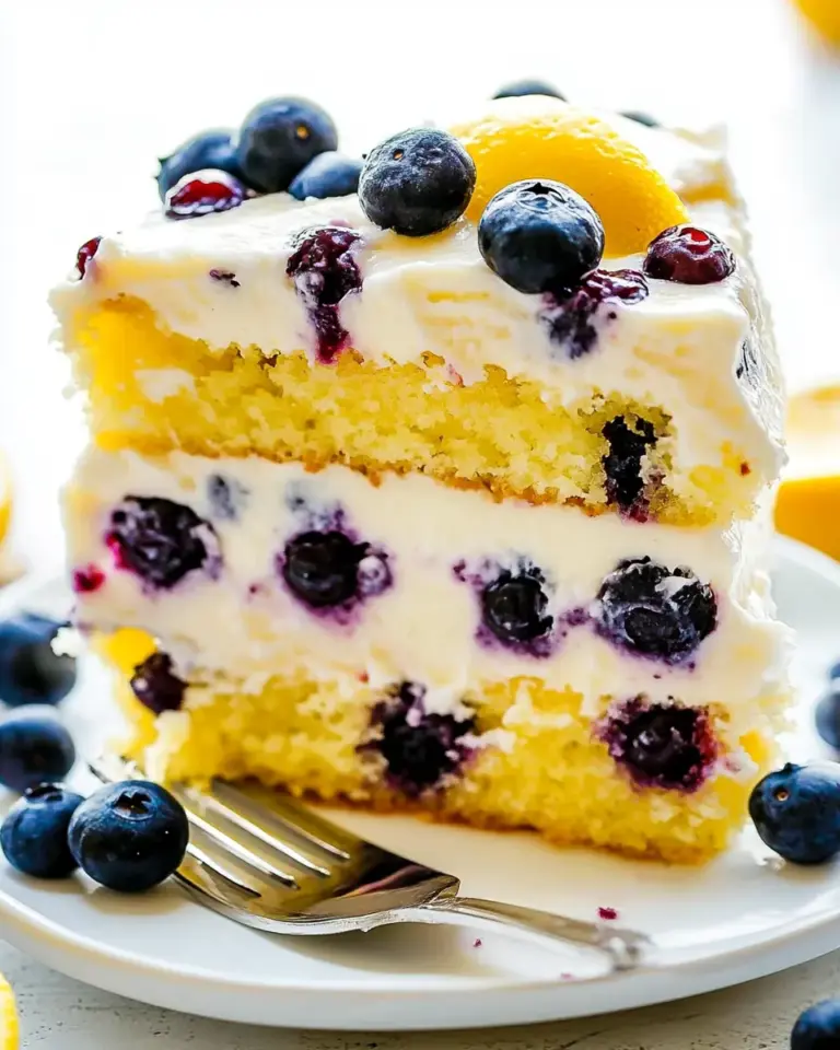 Lemon berry Cake