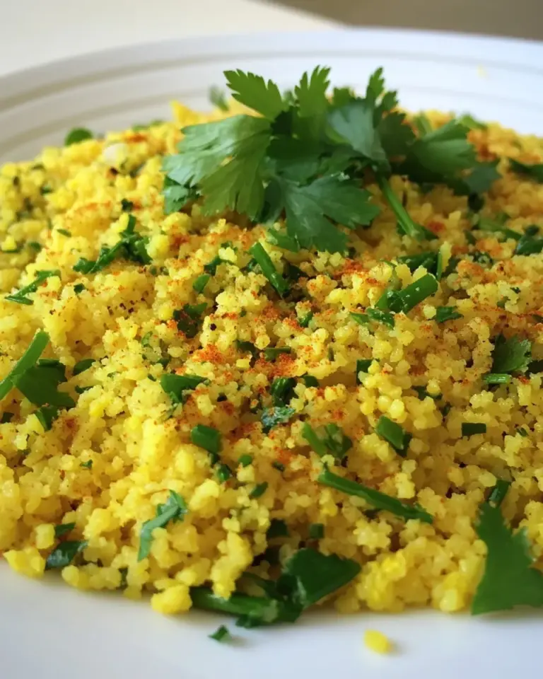 Lemony Saffron Couscous