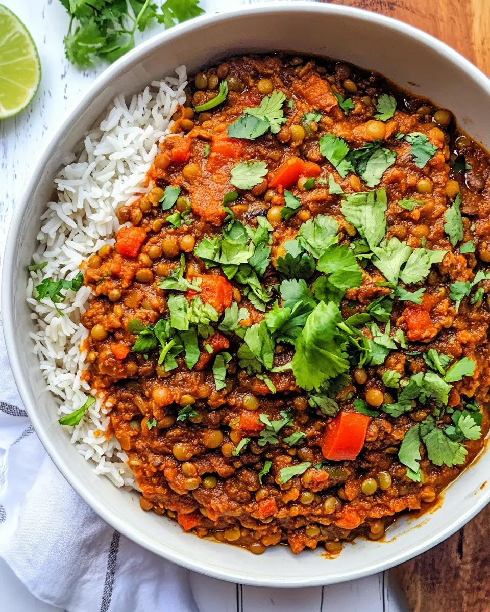 Lentil Curry