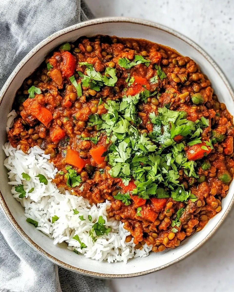 Lentil Curry