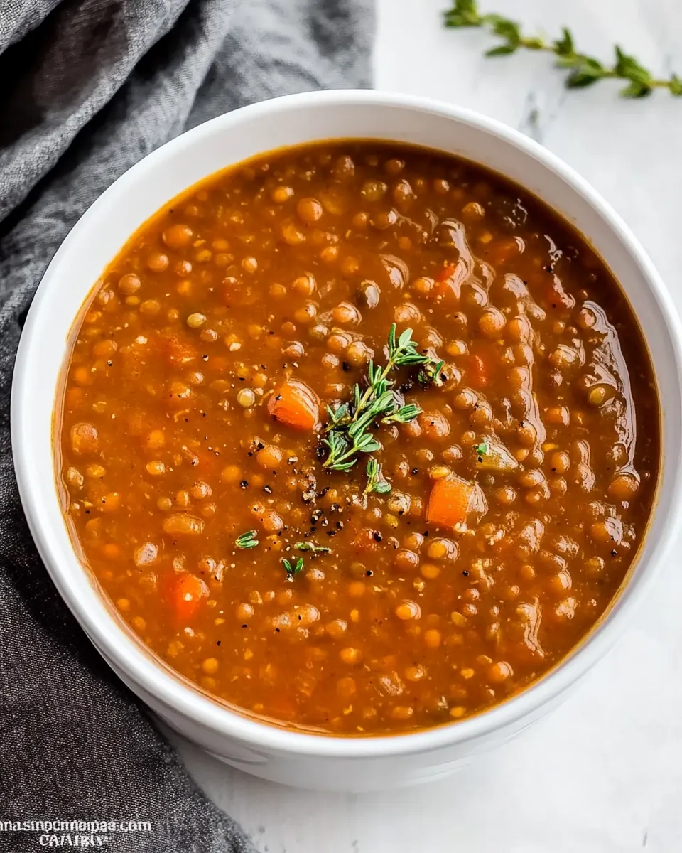 Lentil Soup