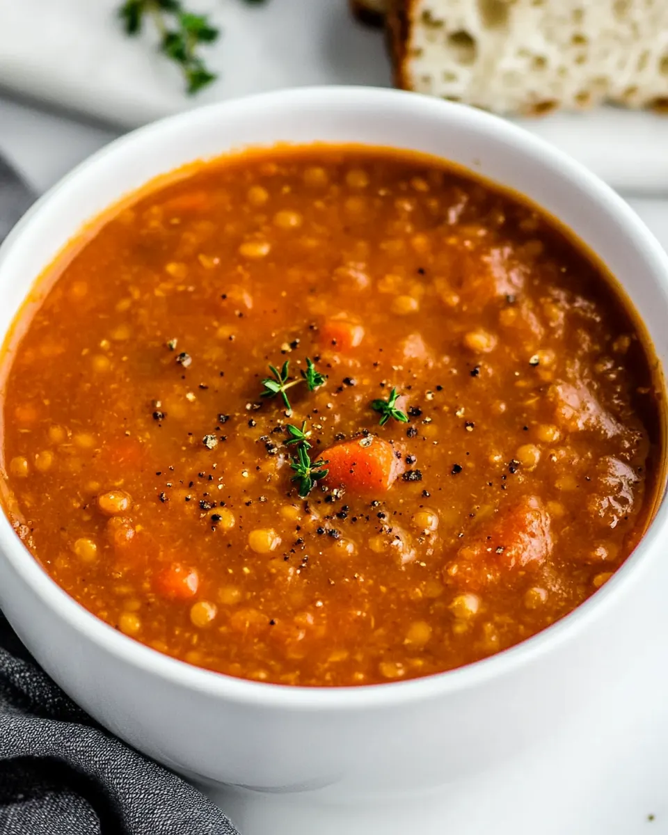 Lentil Soup